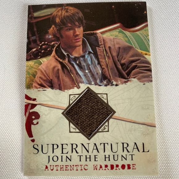 Authentic Cryptozoic Wardrobe Trading Card from the TV Show Supernatural! - Picture 1 of 2